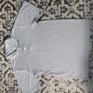 Wonder‎ Nation Boys grey polo size lg (10-12)